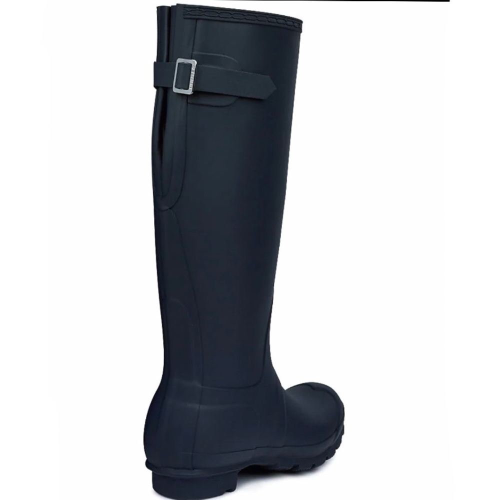 Navy,Tall,Matte, Hunter Boot, Size 7 With Back Adj - image 2